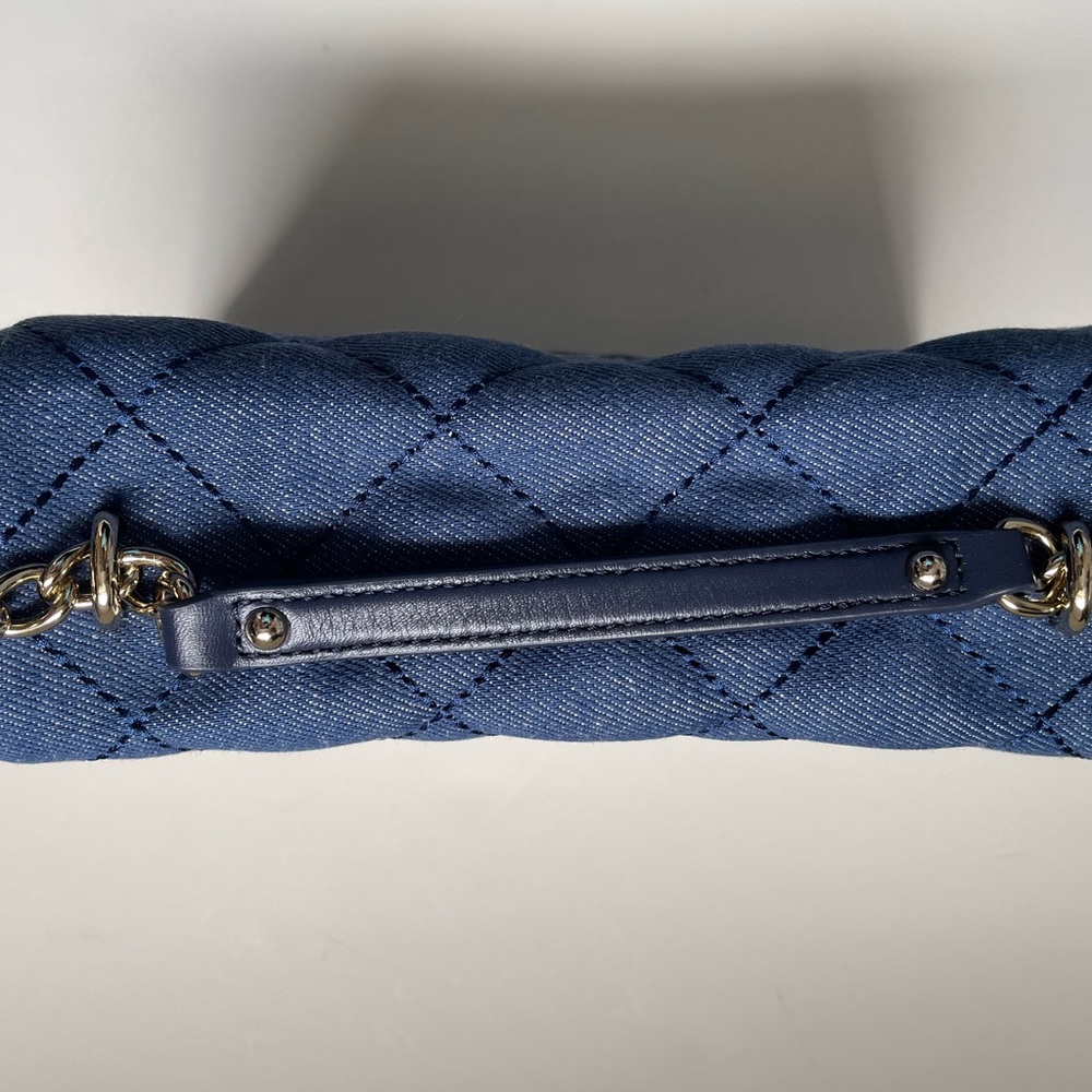 Kate Spade Emerson Place quilted denim vivenna handbag - Picture 3 of 14